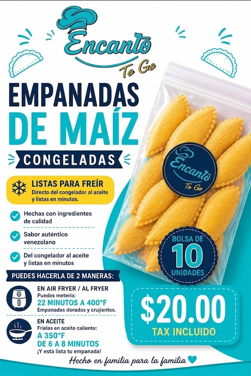 promo empanada de maiz